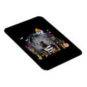 Three Rottweilers Satan Witch Mummy Halloween Cost Magneet (Rechterzijde)
