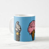 "Three Scoops"-Mok Koffiemok (Voorkant links)