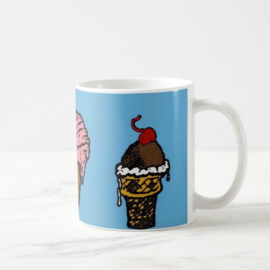 "Three Scoops"-Mok Koffiemok (Rechts)