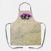 Three Scottish Thistles Schort (Voorkant)