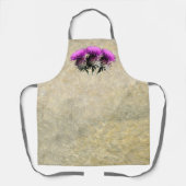 Three Scottish Thistles Schort (Voorkant)