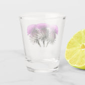 Three Scottish Thistles Shot Glas (Achterkant)