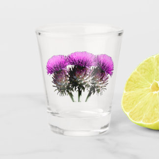 Three Scottish Thistles Shot Glas
