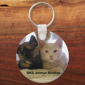 Three Shelter Kittens Sleutelhanger (Voorkant)