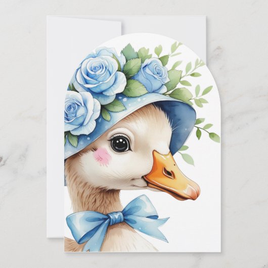 Three Silly Goose Boy 3rd Birthday  Invitation Kaart (Achterkant)