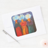 Three Sisters 2007 Vierkante Sticker (Envelop)