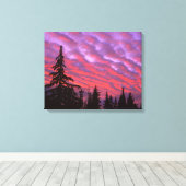 Three Sisters Wilderness, Oregon Canvas Afdruk (Insitu (Houten vloer))
