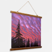 Three Sisters Wilderness, Oregon Hangend Wandkleed (Gebogen)