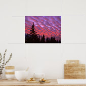 Three Sisters Wilderness, Oregon Poster (Keuken)
