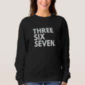 THREE SIX SEVEN Area Code 367 Quebec QC Quebec Can Trui (Voorkant)