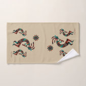 Three Southwest Kokopelli Bad Handdoek (Handdoek)