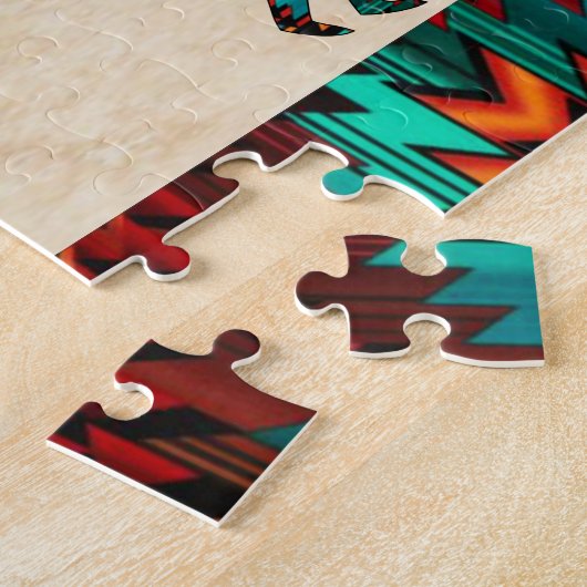 Three Southwest Kokopelli Legpuzzel (Zijkant)