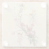 “Three Spirits Mad With Joy” by Warwick Goble Glazen Onderzetter (Achterkant)