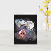 Three Ssums Moon 3 Osums Dead Moon Weird Cursed Me Kaart (Gele Bloem)