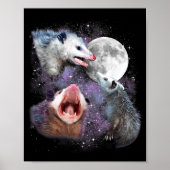Three Ssums Moon 3 Osums Dead Moon Weird Cursed Me Poster (Voorkant)