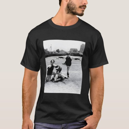 Three Stooges Football – Afspark T-shirt (Voorkant)
