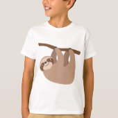 Three-Toed Sloth T-shirt (Voorkant)
