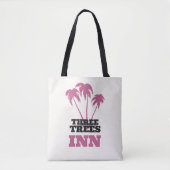 Three Trees Inn (black) Tote Bag (Voorkant)