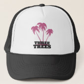 Three Trees Inn (black) Trucker Pet (Voorkant)