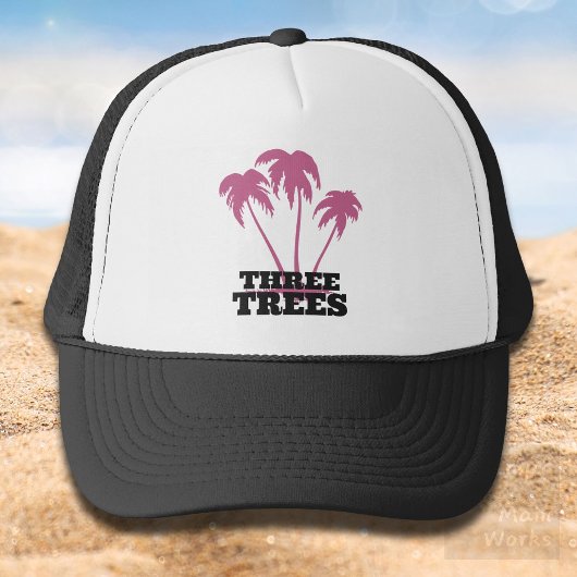 Three Trees Inn (black) Trucker Pet