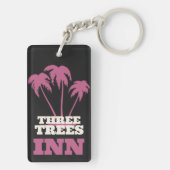 Three Trees Inn (white) Sleutelhanger (achterkant)
