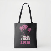Three Trees Inn (wit) Tote Bag (Voorkant)