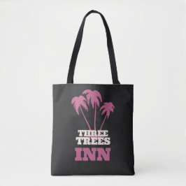 Three Trees Inn (wit) Tote Bag