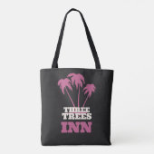 Three Trees Inn (wit) Tote Bag (Achterkant)