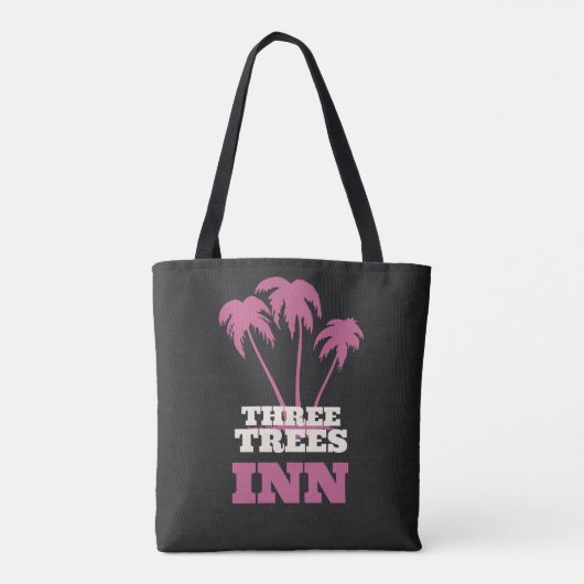 Three Trees Inn (wit) Tote Bag (Achterkant)
