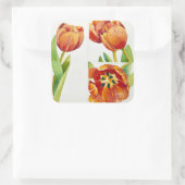 Three tulip studies in a sure 2013 vierkante sticker (Tas)