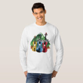 three Venezuelan violins T-shirt (Voorkant volledig)