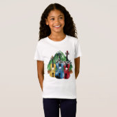 three Venezuelan violins T-shirt (Voorkant volledig)