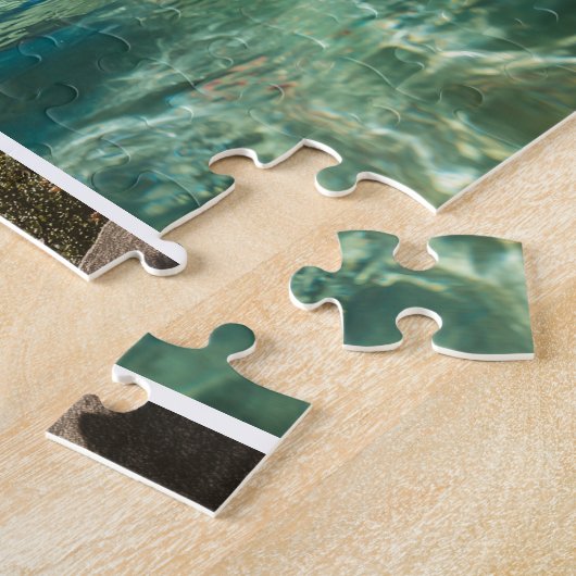 Three Vertical Strip Boho Photo 11x14 Legpuzzel (Zijkant)