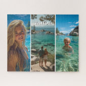 Three Vertical Strip Boho Photo 16x20 Legpuzzel (Horizontaal)