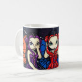 "Three Wise Faeries"-Mok Koffiemok (Voorkant links)