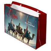 Three Wise Men Christmas Groot Cadeauzakje (Achterkant Gekanteld)