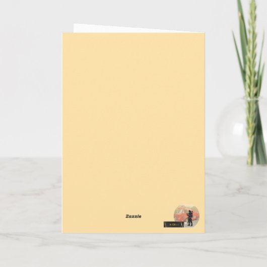 Three wise men Christmas Kaart (Achterkant)