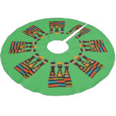 Three Wise Men Modern Mid-Century Kerstboom Rok (Gekanteld)