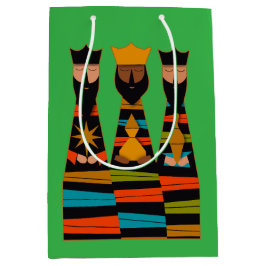 Three Wise Men Modern Mid-Century Medium Cadeauzakje