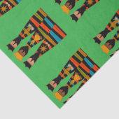 Three Wise Men Modern Mid-Century Tissuepapier (Detail)