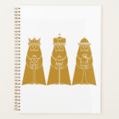 Three Wise Men Modern Nativity Kings Planner (Voorkant)
