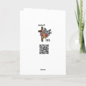 Three Wise Men On Their Sacred Journey Feestdagen Kaart (Achterkant)