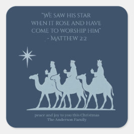 Three Wise Men Sticker – Following the Star