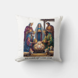 Three Wise Men T-Shirt, Adoration Epiphany Art Kussen