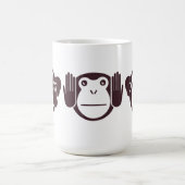 Three Wise Monkeys Design Koffiemok (Center)