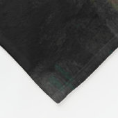 Three Witches Brew Cauldron Full Moon Beach  Fleece Deken (Hoek)