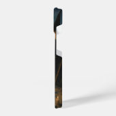 Three Witches Brew Cauldron Full Moon Beach  iPhone Hoesje (Linkerkant)