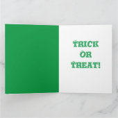 #ThreeHikerGangAndTheHauntedCave Halloween  Kaart (Binnen)