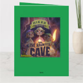 #ThreeHikerGangAndTheHauntedCave Halloween  Kaart (Achterkant)