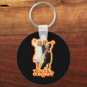 Three's Company Dancing Kamergenoten Retro Jack Ch Sleutelhanger (Voorkant)